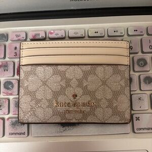 Kate Spade Flower Small Slim Card Holder